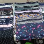3 pcs of pack premium custom printed mens boxer trunks/calvin klein